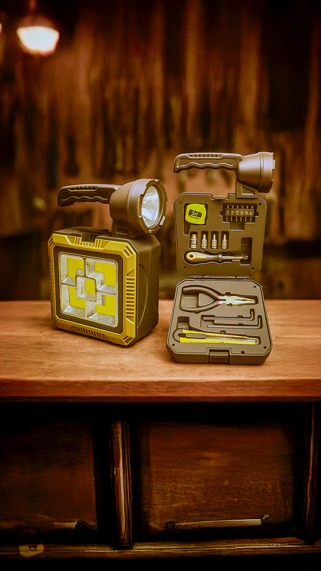 Miniatura 8 de Linterna con set de Herramienta